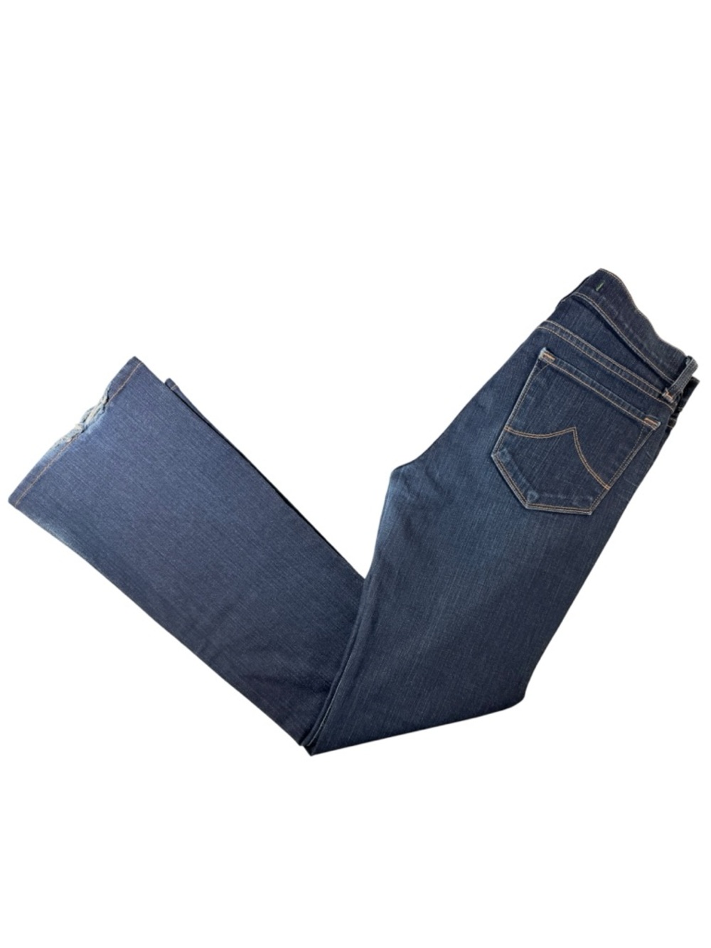 J Brand 118 Ink Bootcut Jeans Dark Wash Mid Rise Stretch Denim 27